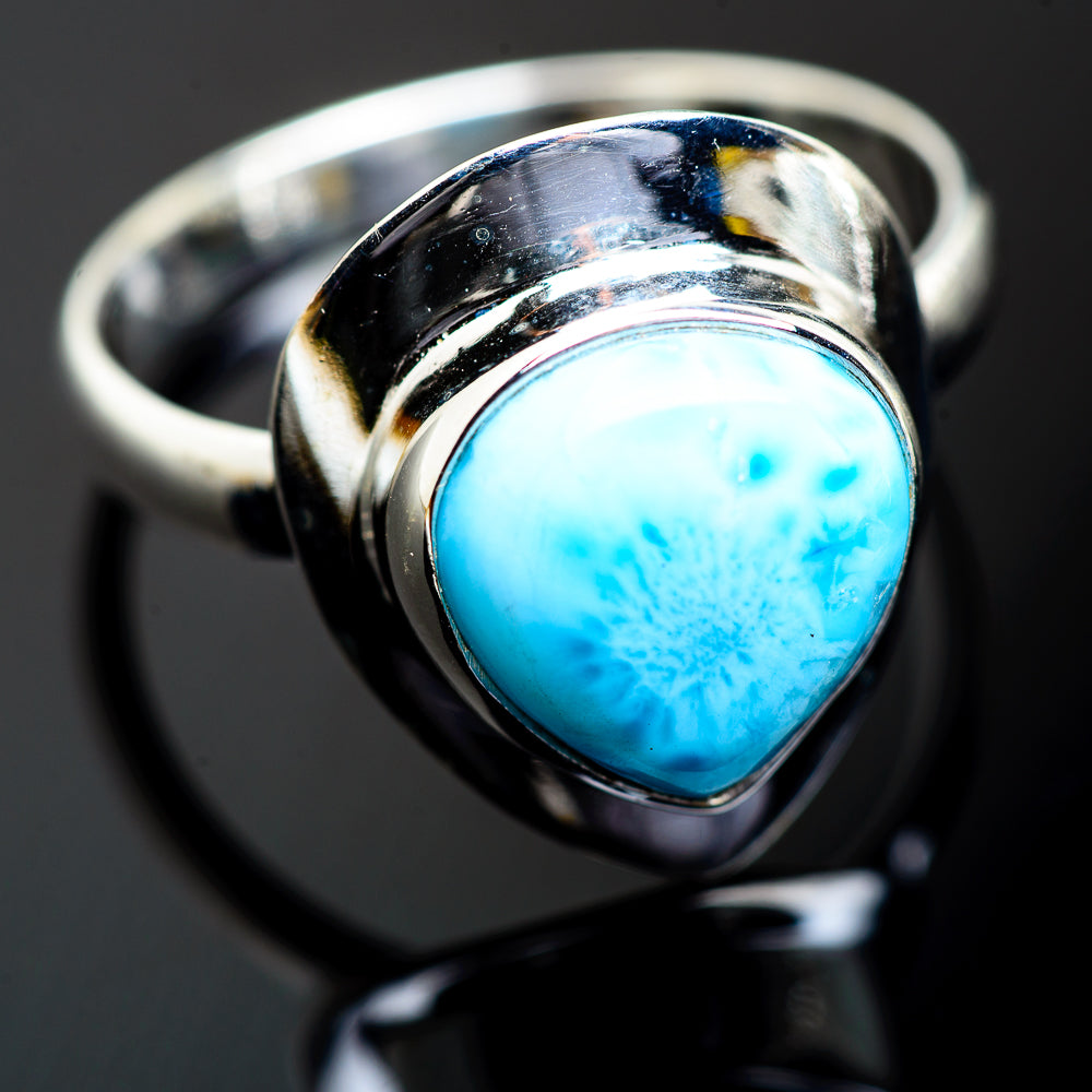 Larimar Rings handcrafted by Anasilvercos - RING993878