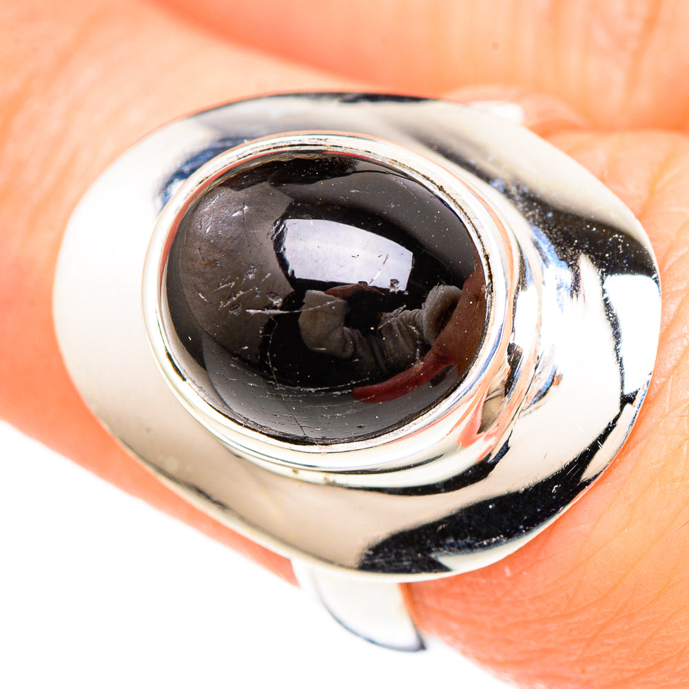 Black Onyx Rings handcrafted by Anasilvercos - RING99389
