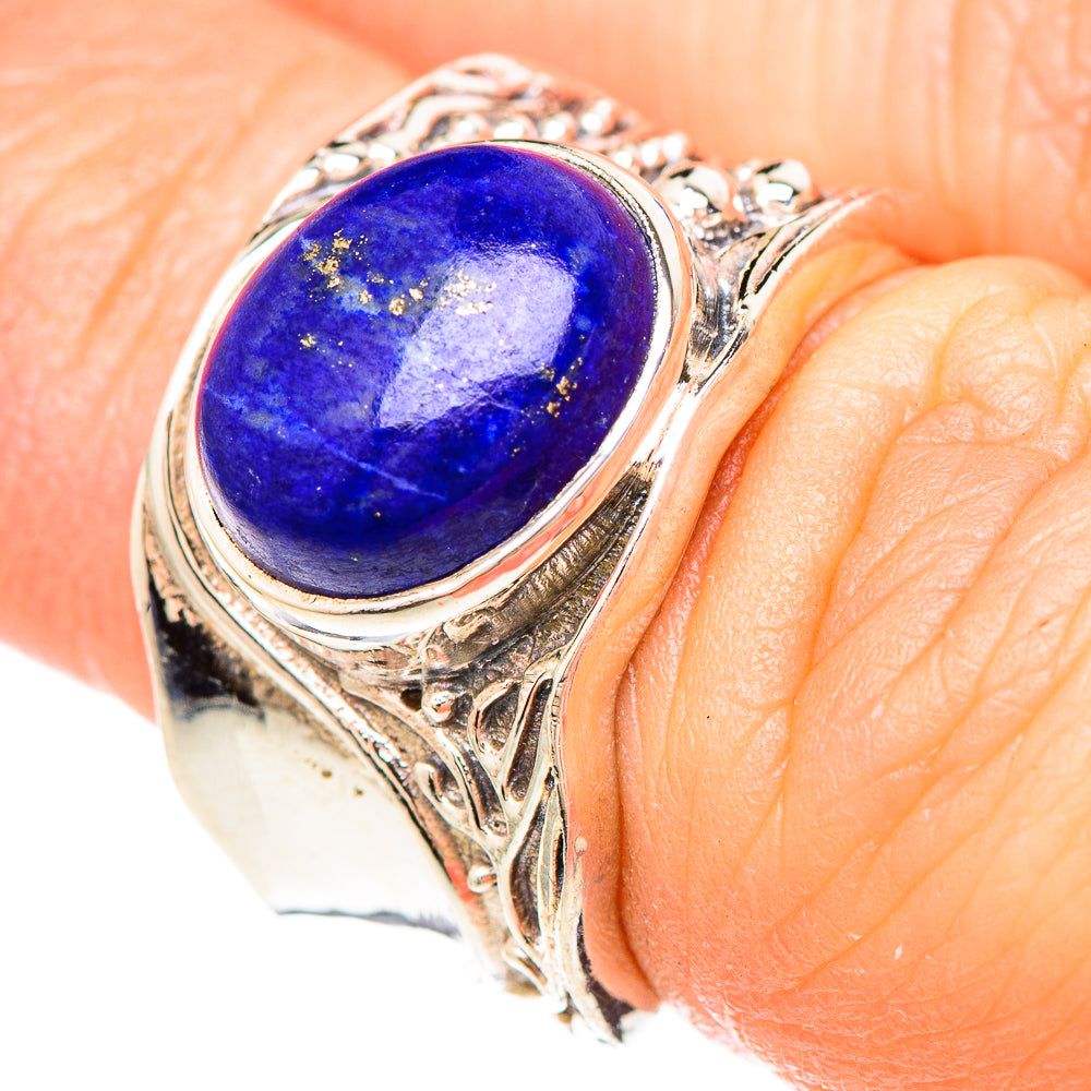 Lapis Lazuli Rings handcrafted by Anasilvercos - RING99404