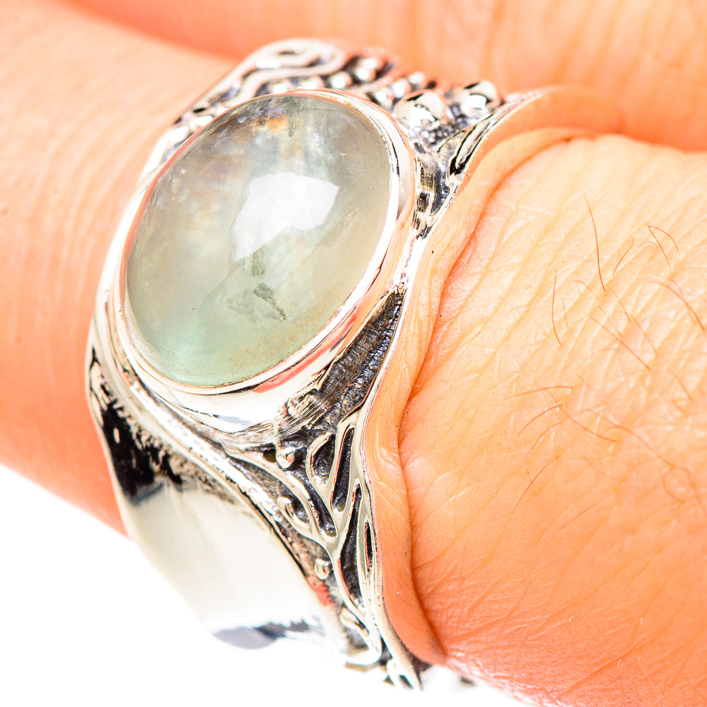 Prehnite Rings handcrafted by Anasilvercos - RING99408