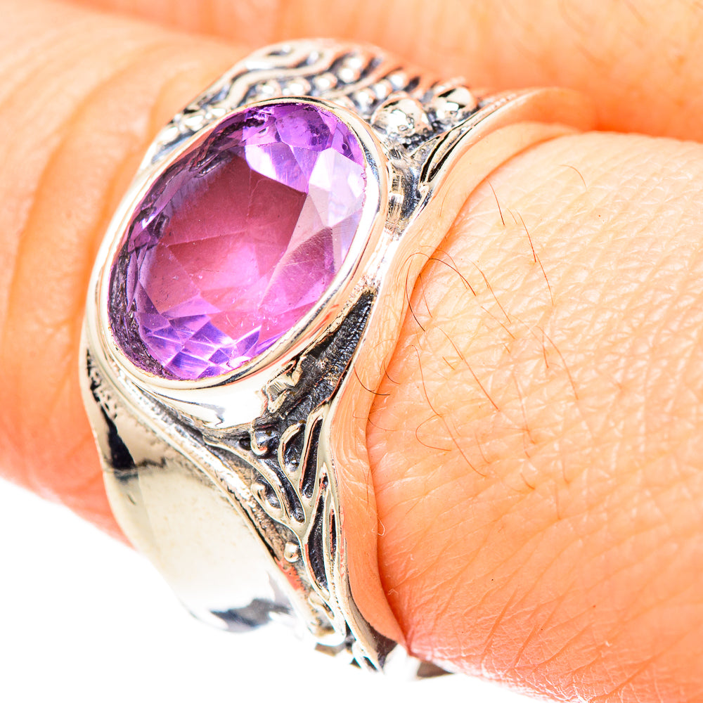 Amethyst Rings handcrafted by Anasilvercos - RING99424