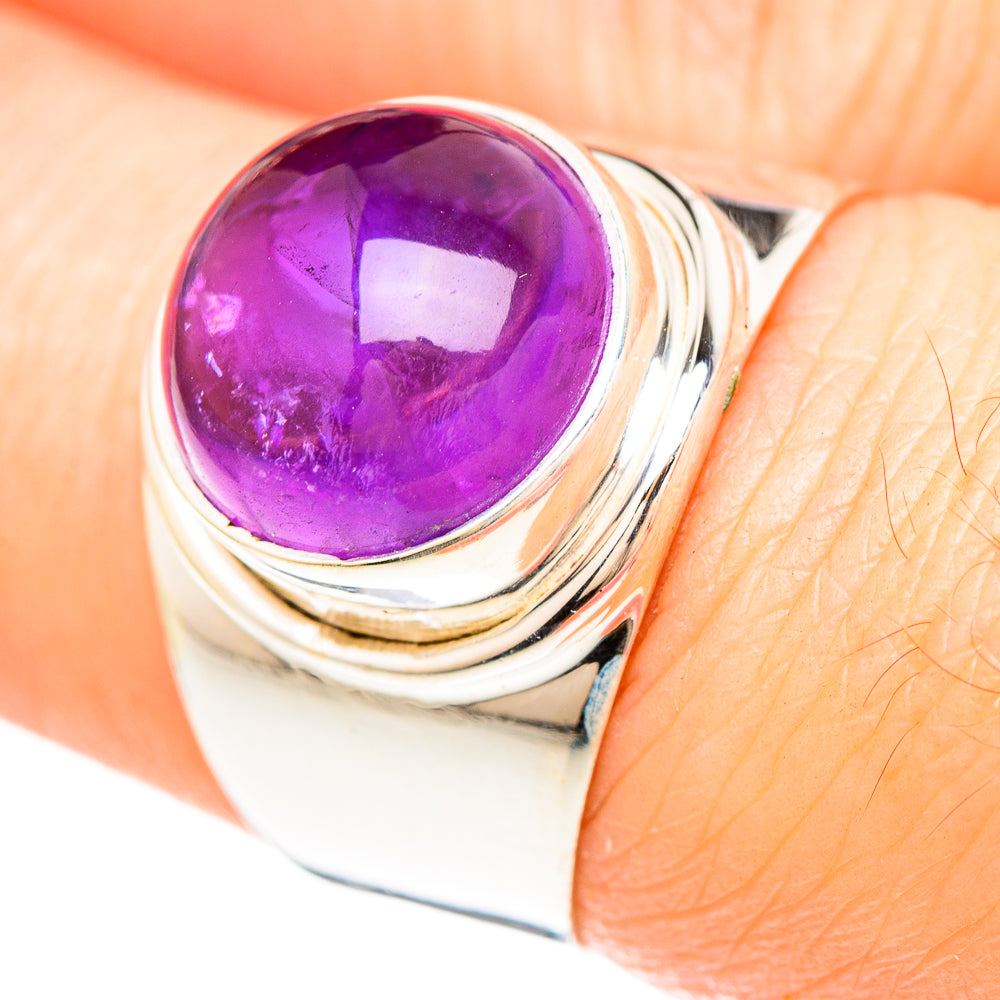 Amethyst Rings handcrafted by Anasilvercos - RING99425