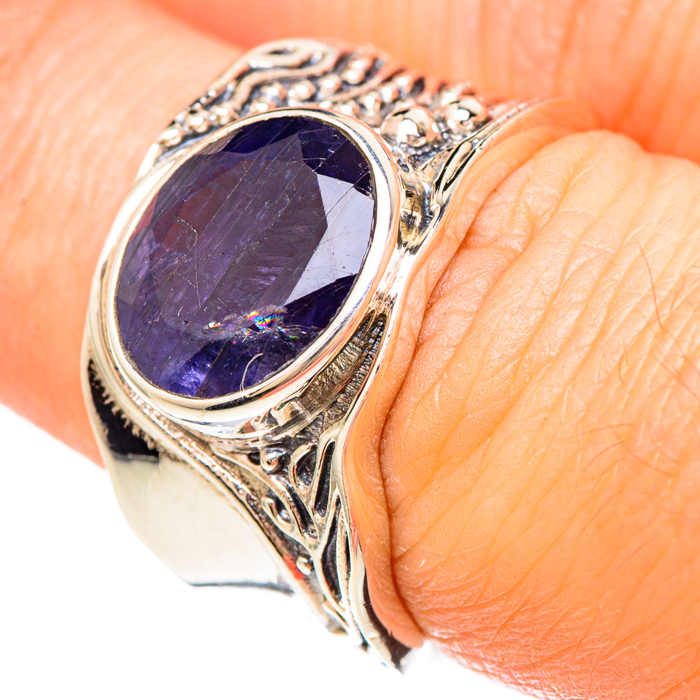 Violet Spinel Rings handcrafted by Anasilvercos - RING99430