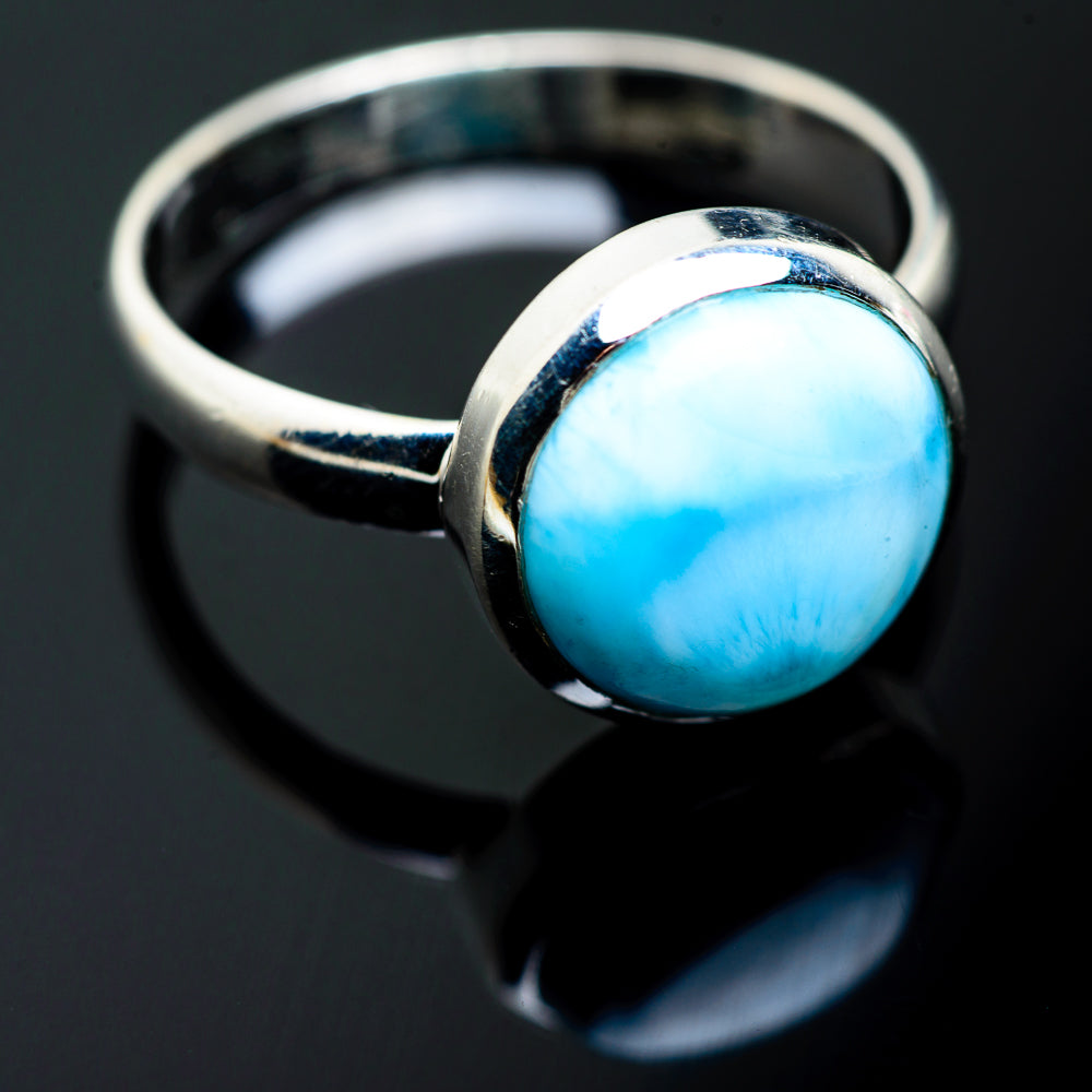 Larimar Rings handcrafted by Anasilvercos - RING994398