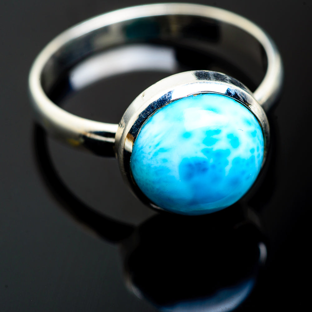 Larimar Rings handcrafted by Anasilvercos - RING994409