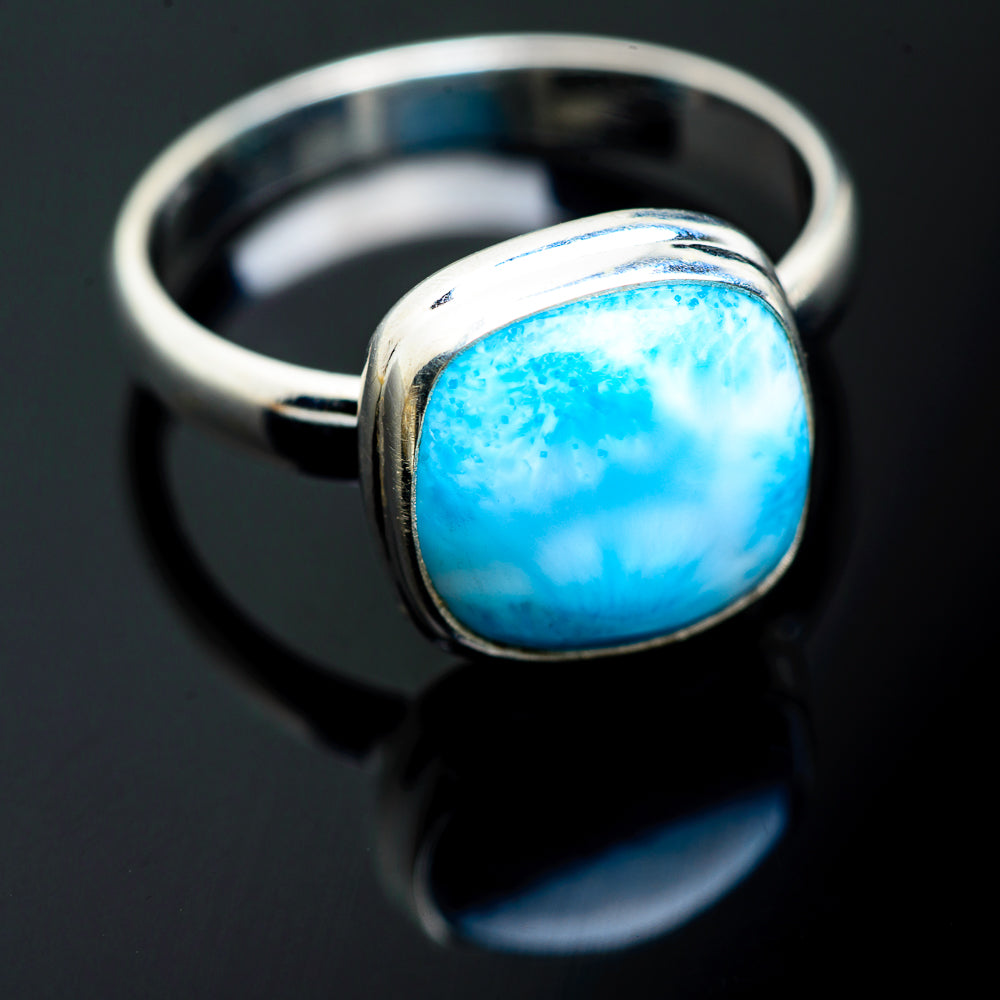 Larimar Rings handcrafted by Anasilvercos - RING994410