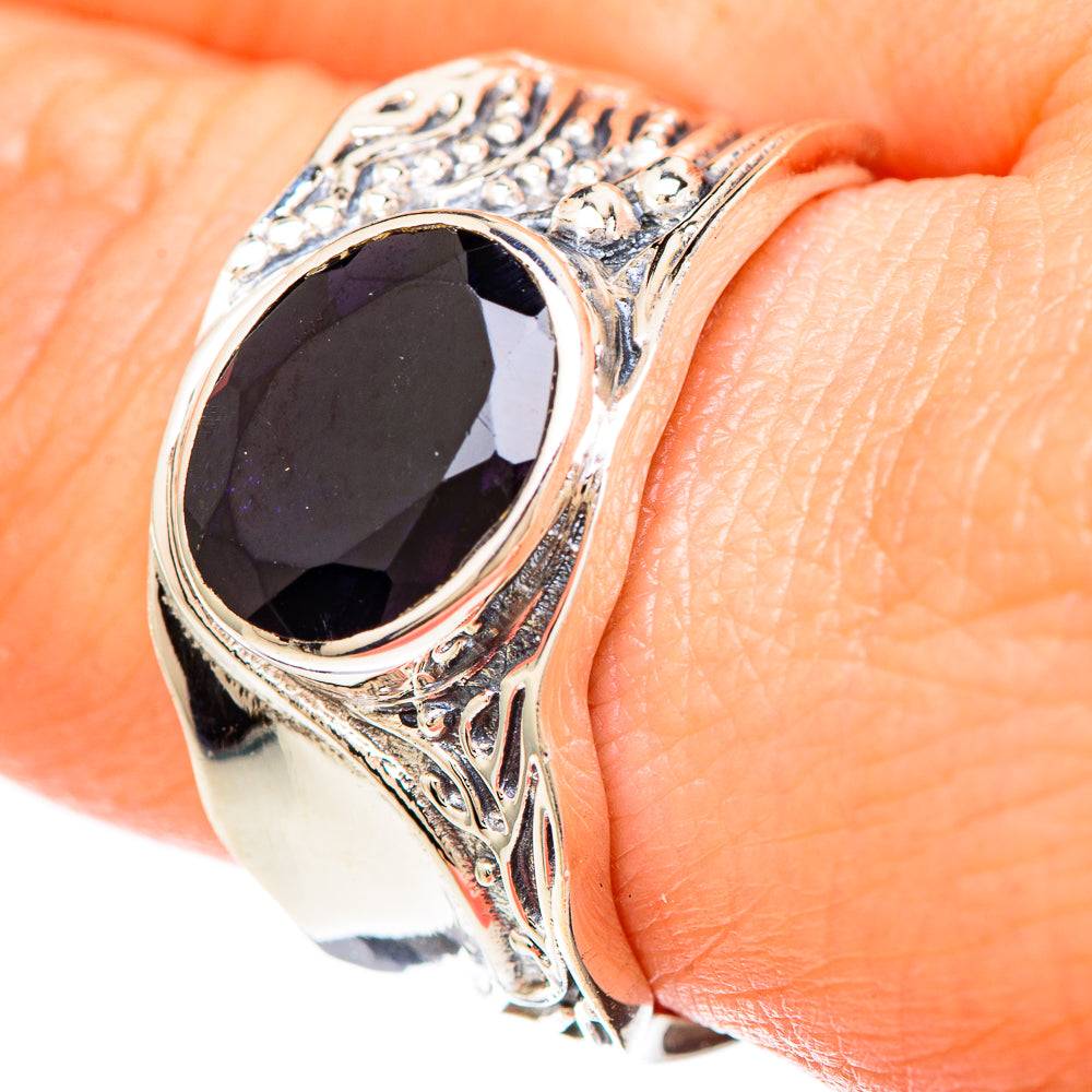 Violet Spinel Rings handcrafted by Anasilvercos - RING99443