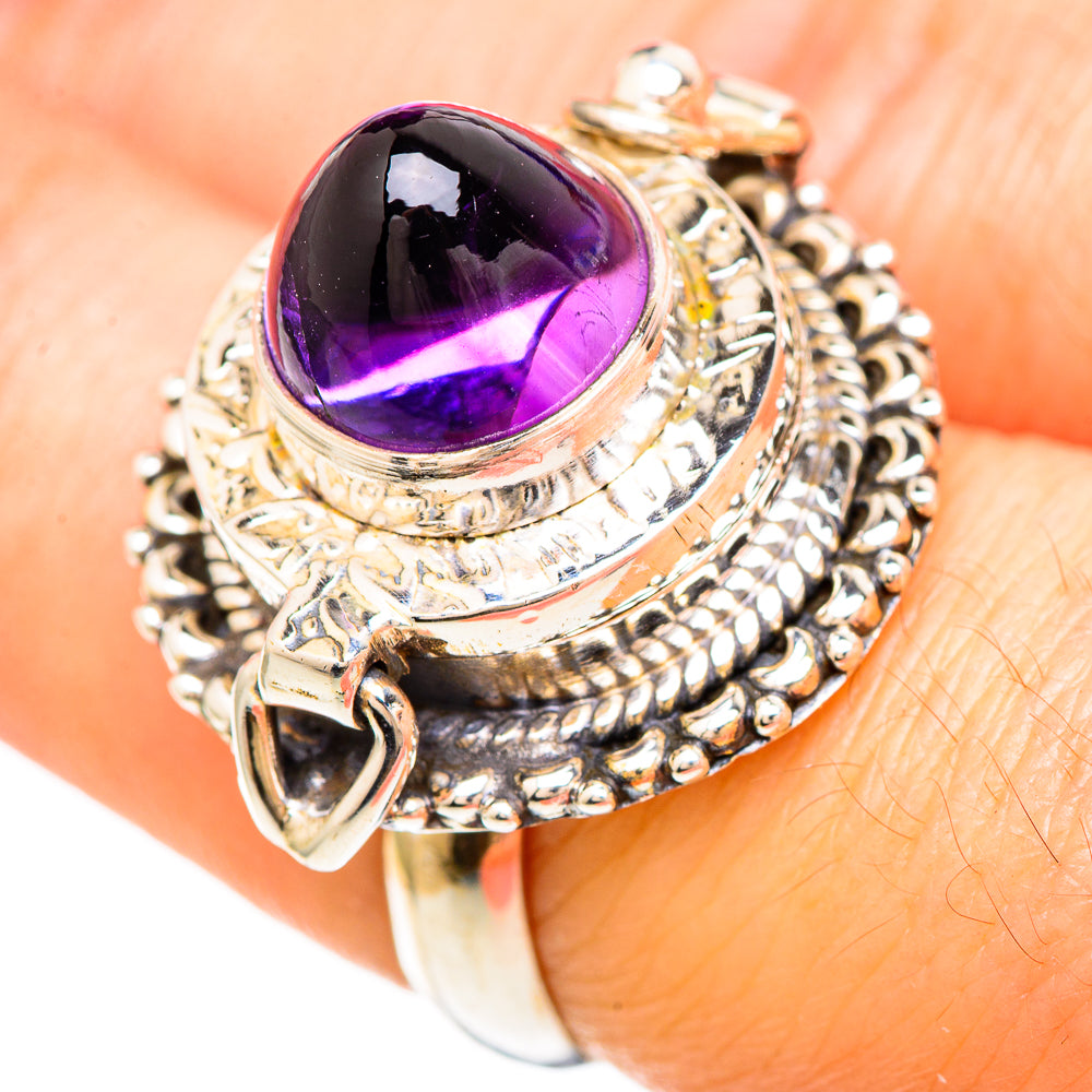 Amethyst Rings handcrafted by Anasilvercos - RING99449