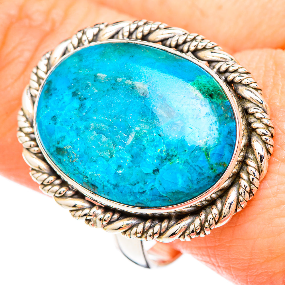 Chrysocolla Rings handcrafted by Anasilvercos - RING99469