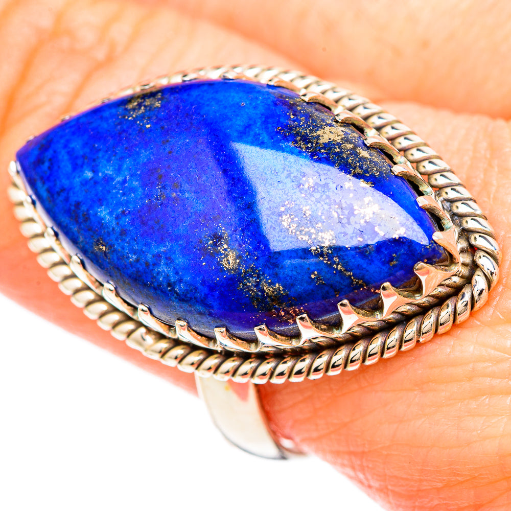 Lapis Lazuli Rings handcrafted by Anasilvercos - RING99472