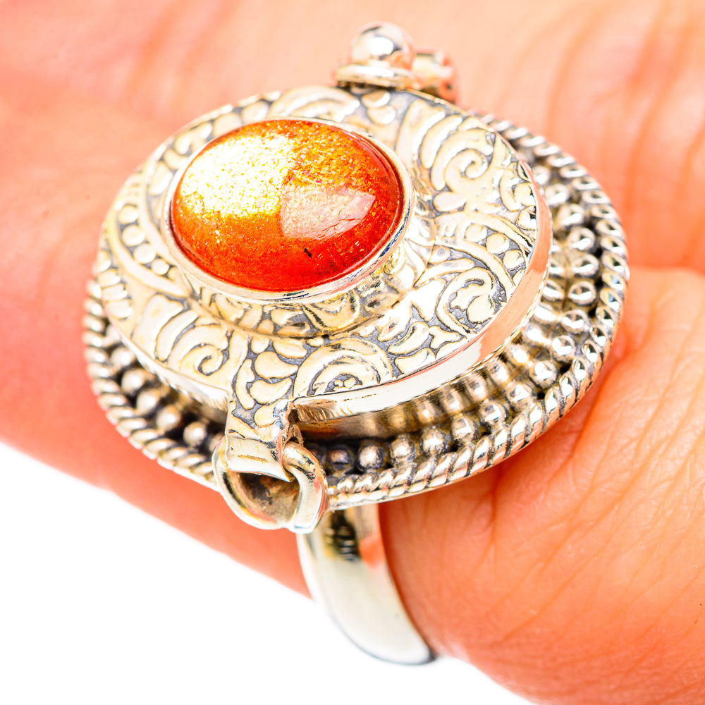 Sunstone Rings handcrafted by Anasilvercos - RING99493