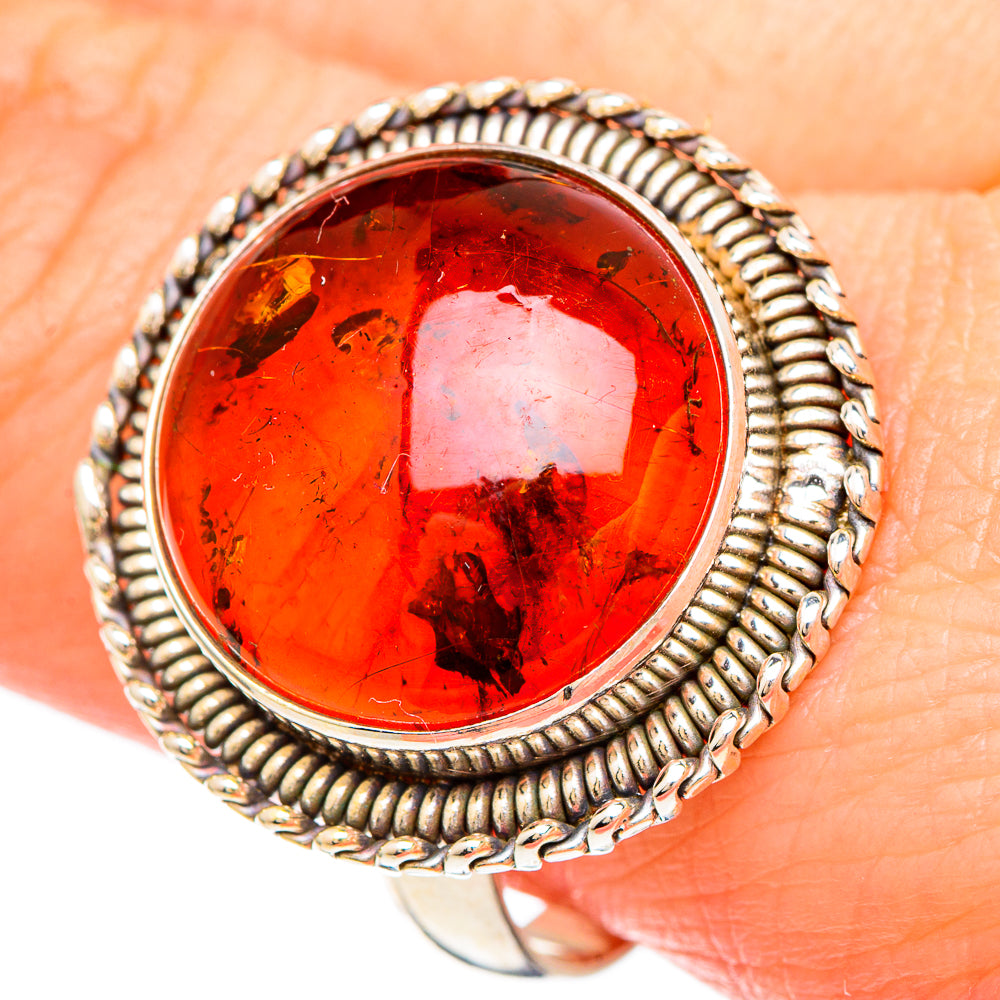 Baltic Amber Rings handcrafted by Anasilvercos - RING99495