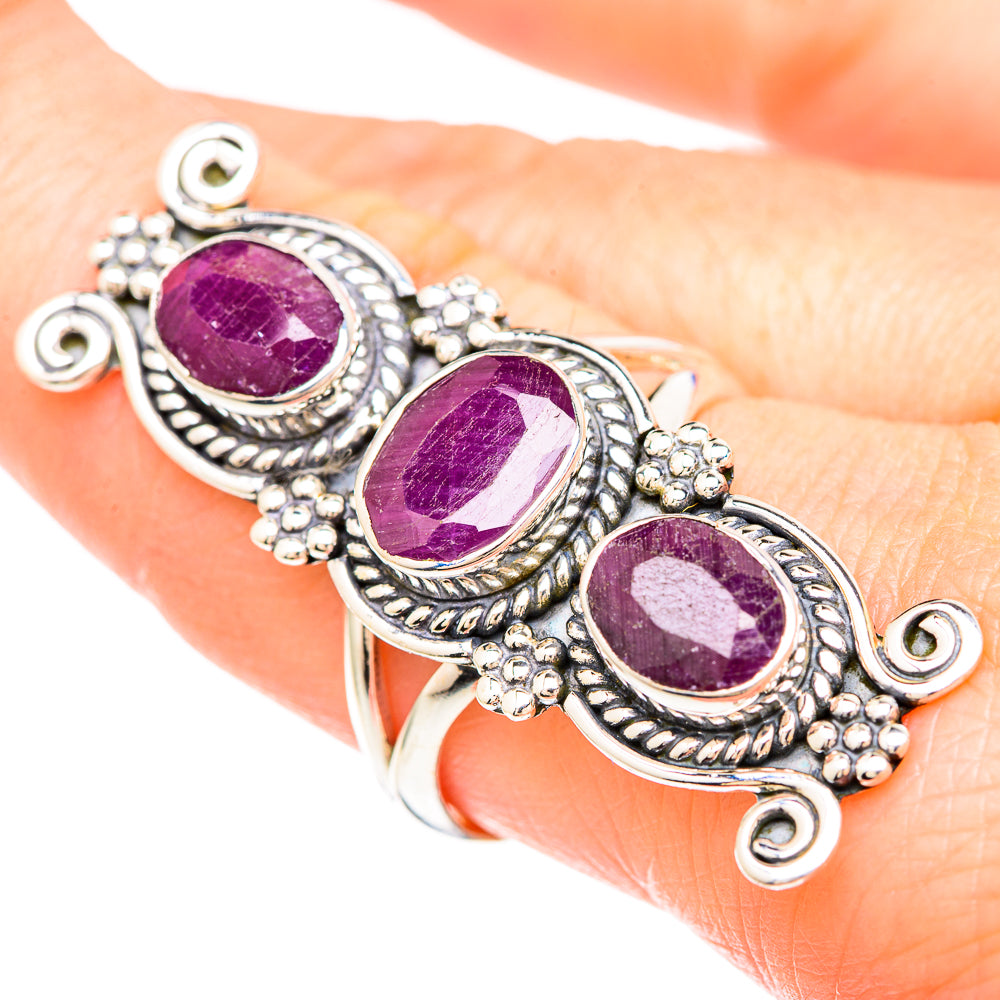 Ruby Rings handcrafted by Anasilvercos - RING99497