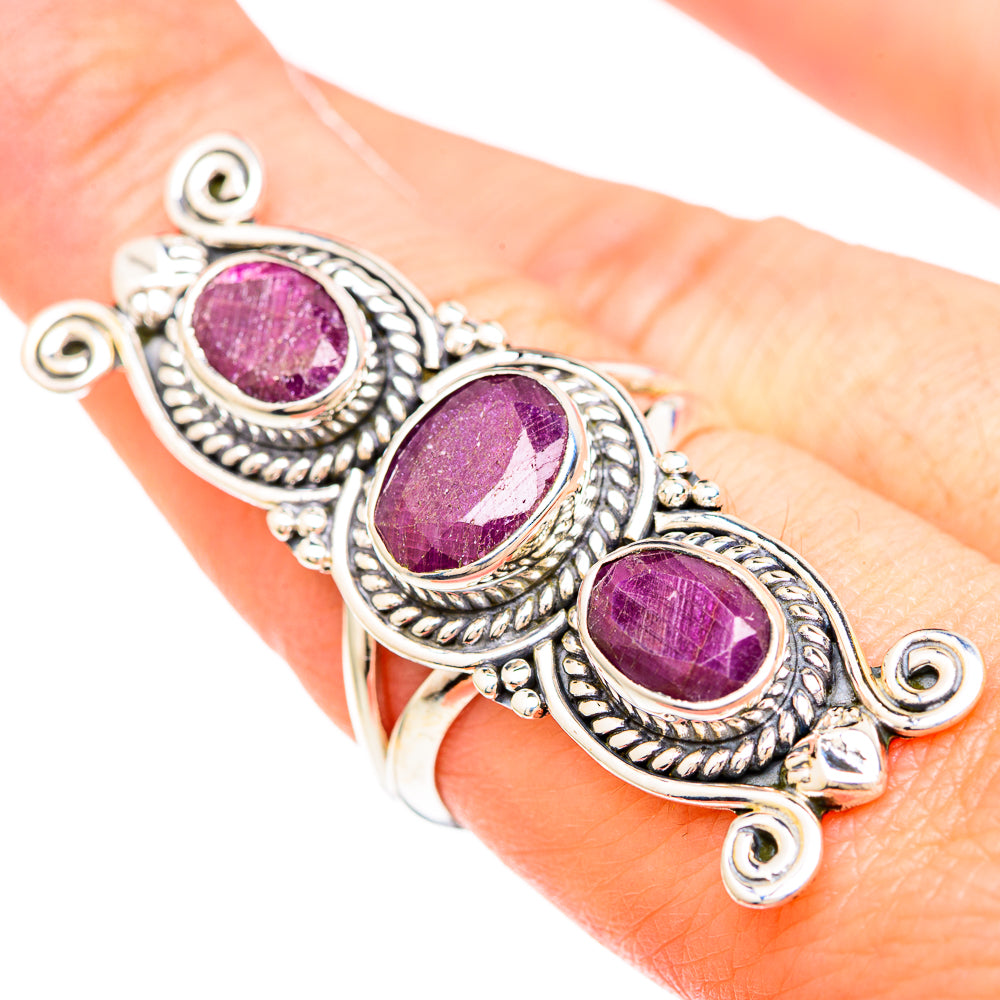 Ruby Rings handcrafted by Anasilvercos - RING99499