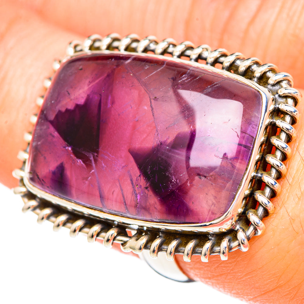 Star Amethyst Rings handcrafted by Anasilvercos - RING99501