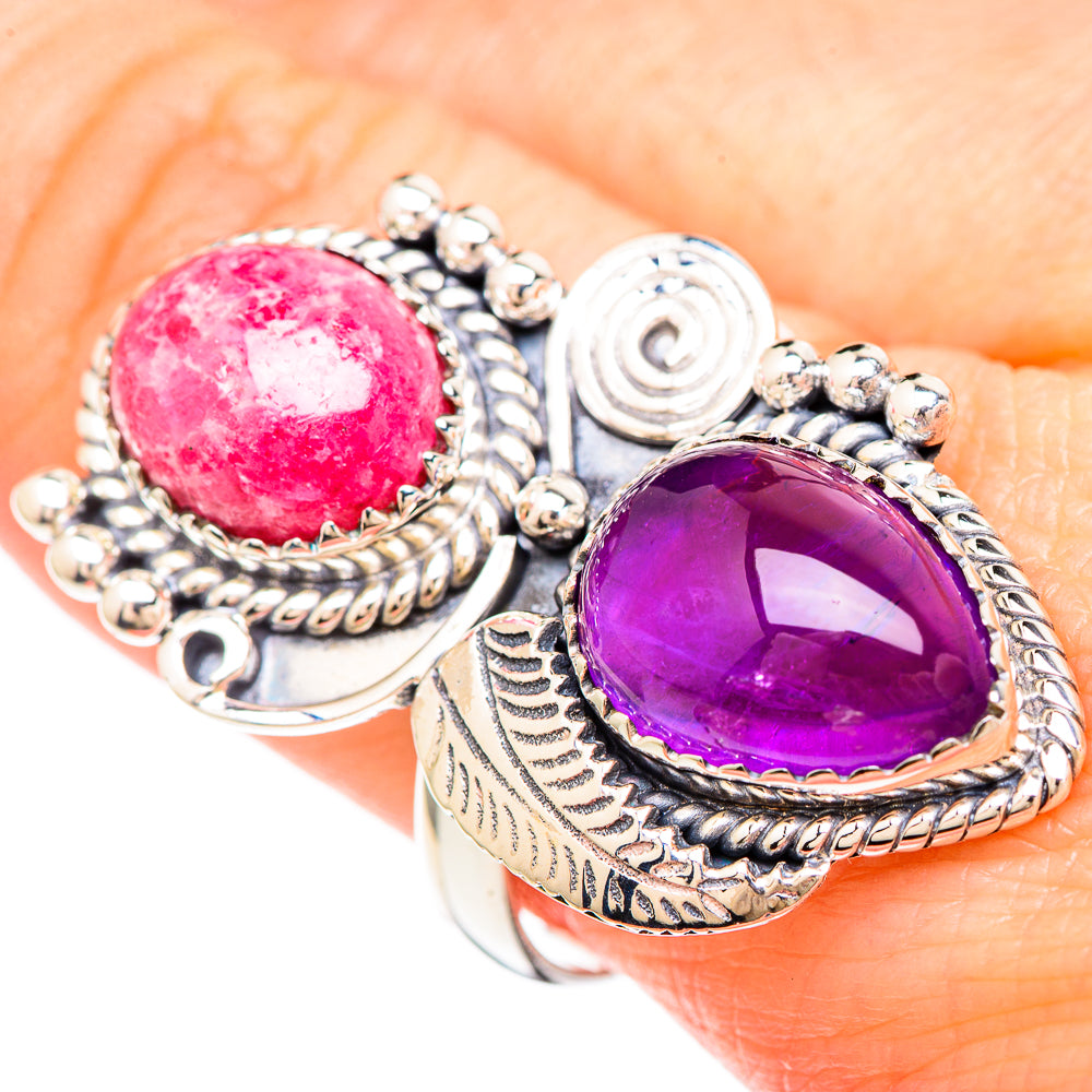 Rhodochrosite Rings handcrafted by Anasilvercos - RING99512