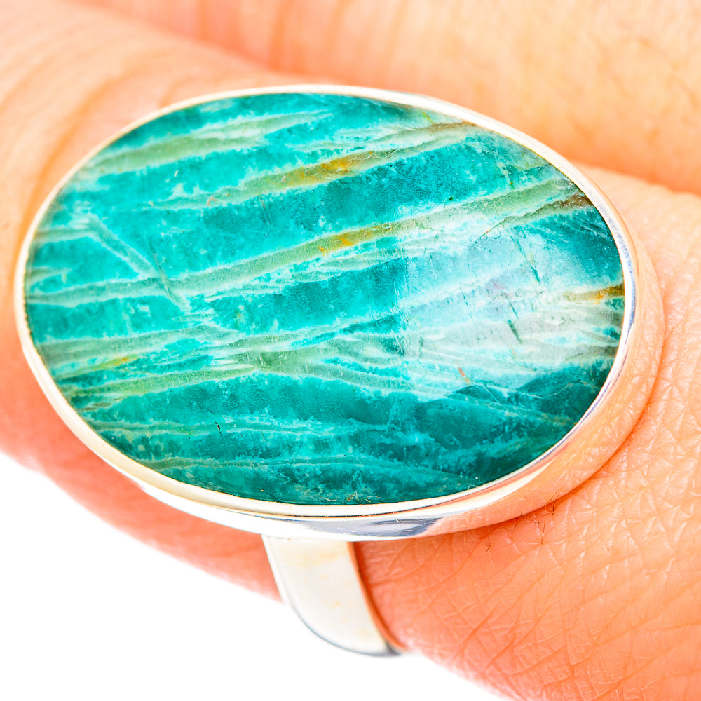 Amazonite Rings handcrafted by Anasilvercos - RING99522