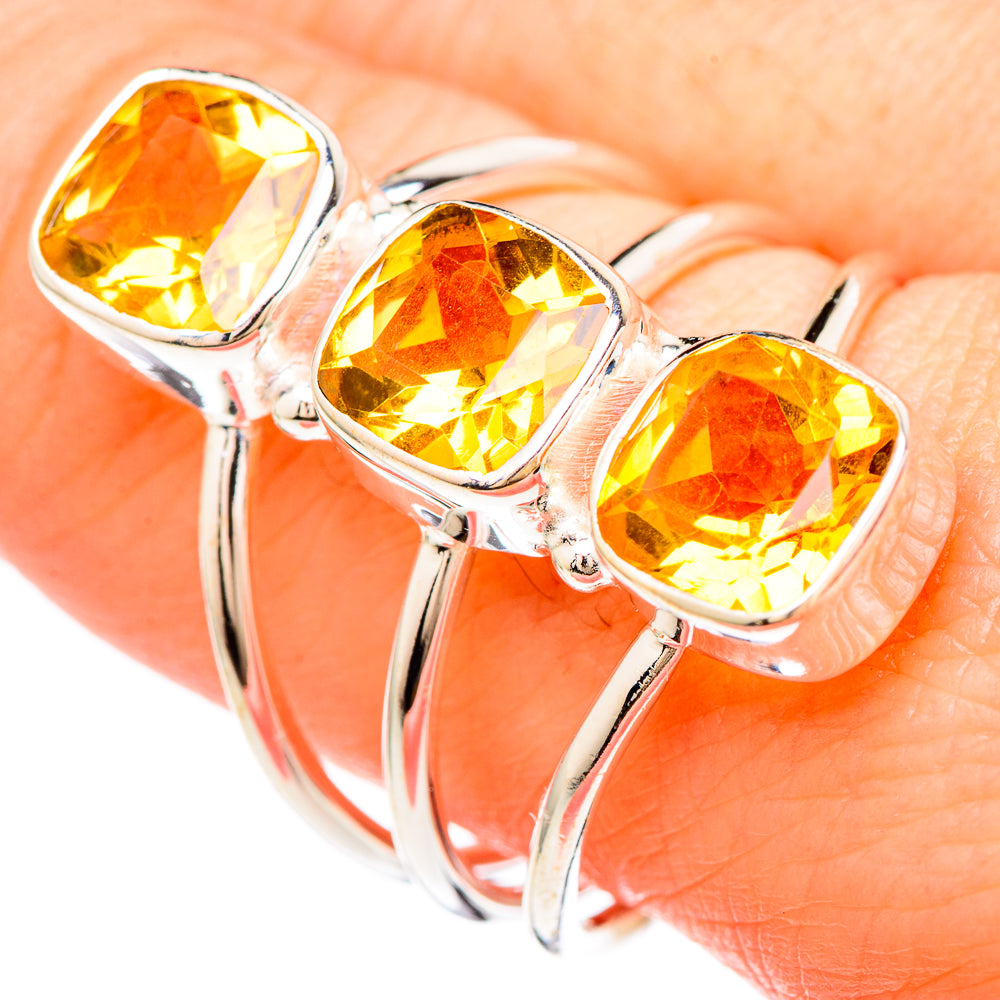 Citrine Rings handcrafted by Anasilvercos - RING99527