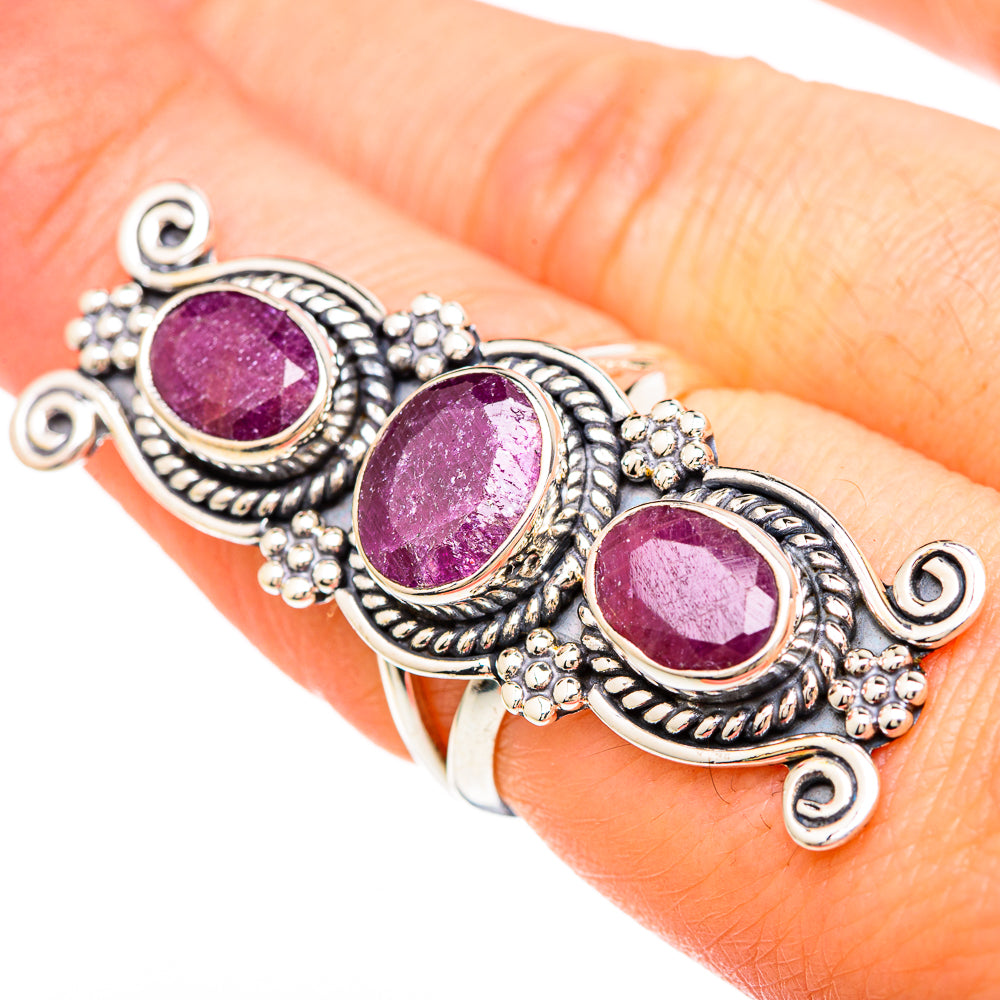 Ruby Rings handcrafted by Anasilvercos - RING99530