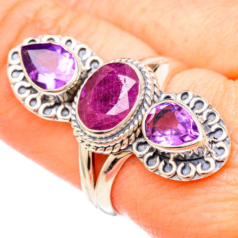Ruby Rings handcrafted by Anasilvercos - RING99535