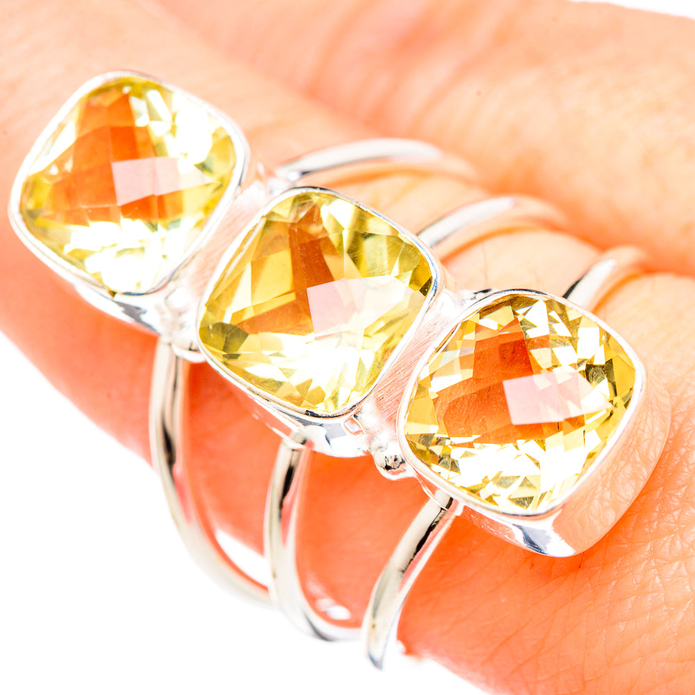 Citrine Rings handcrafted by Anasilvercos - RING99537