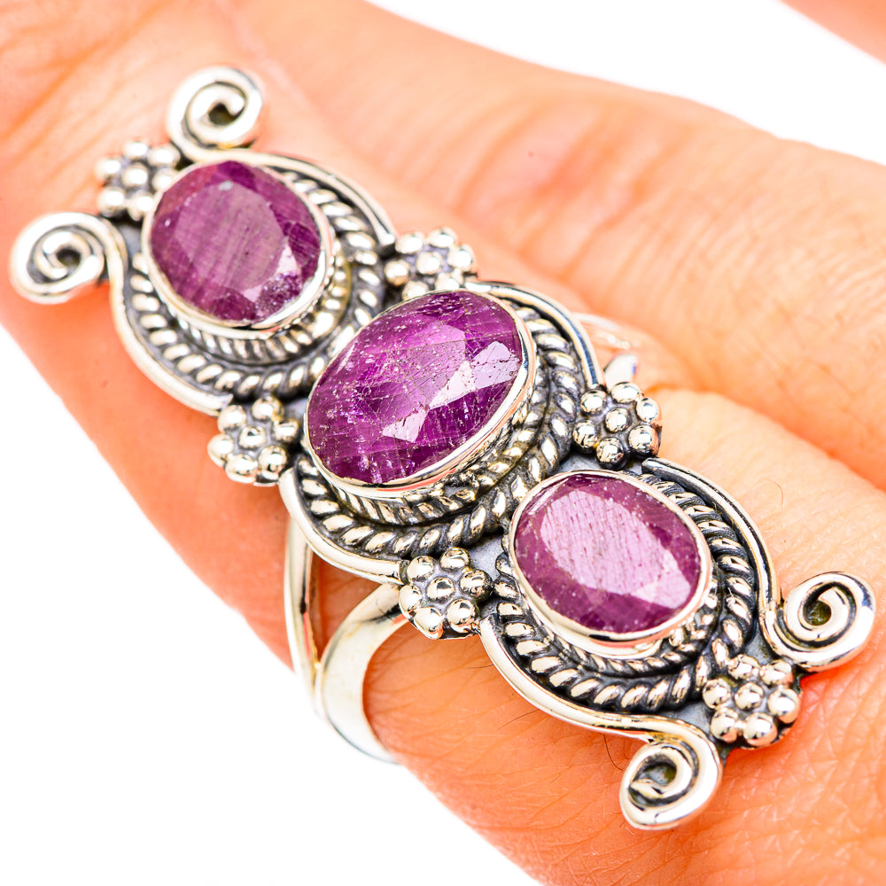 Ruby Rings handcrafted by Anasilvercos - RING99546