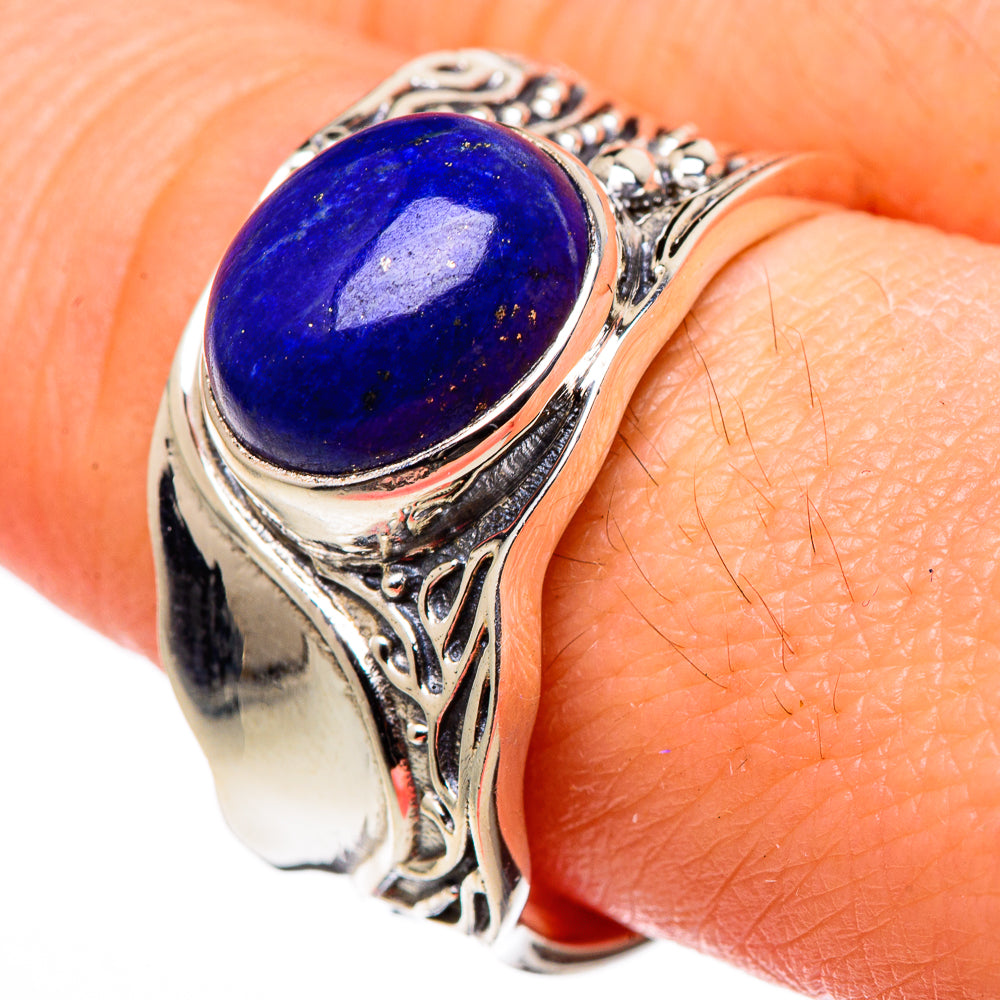 Lapis Lazuli Rings handcrafted by Anasilvercos - RING99558