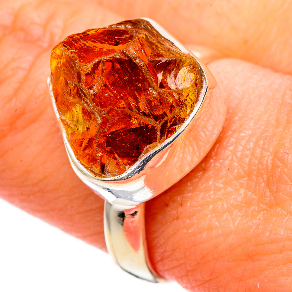 Citrine Rings handcrafted by Anasilvercos - RING99564