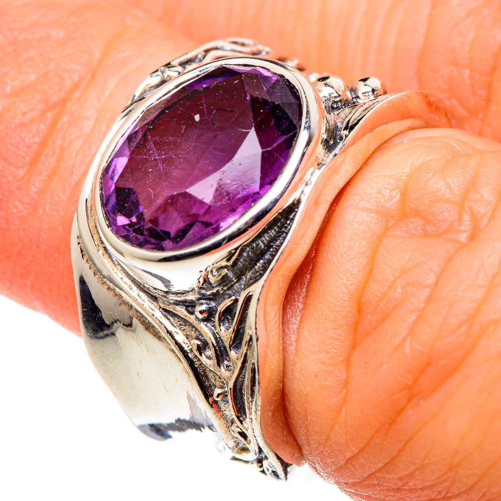 Amethyst Rings handcrafted by Anasilvercos - RING99581