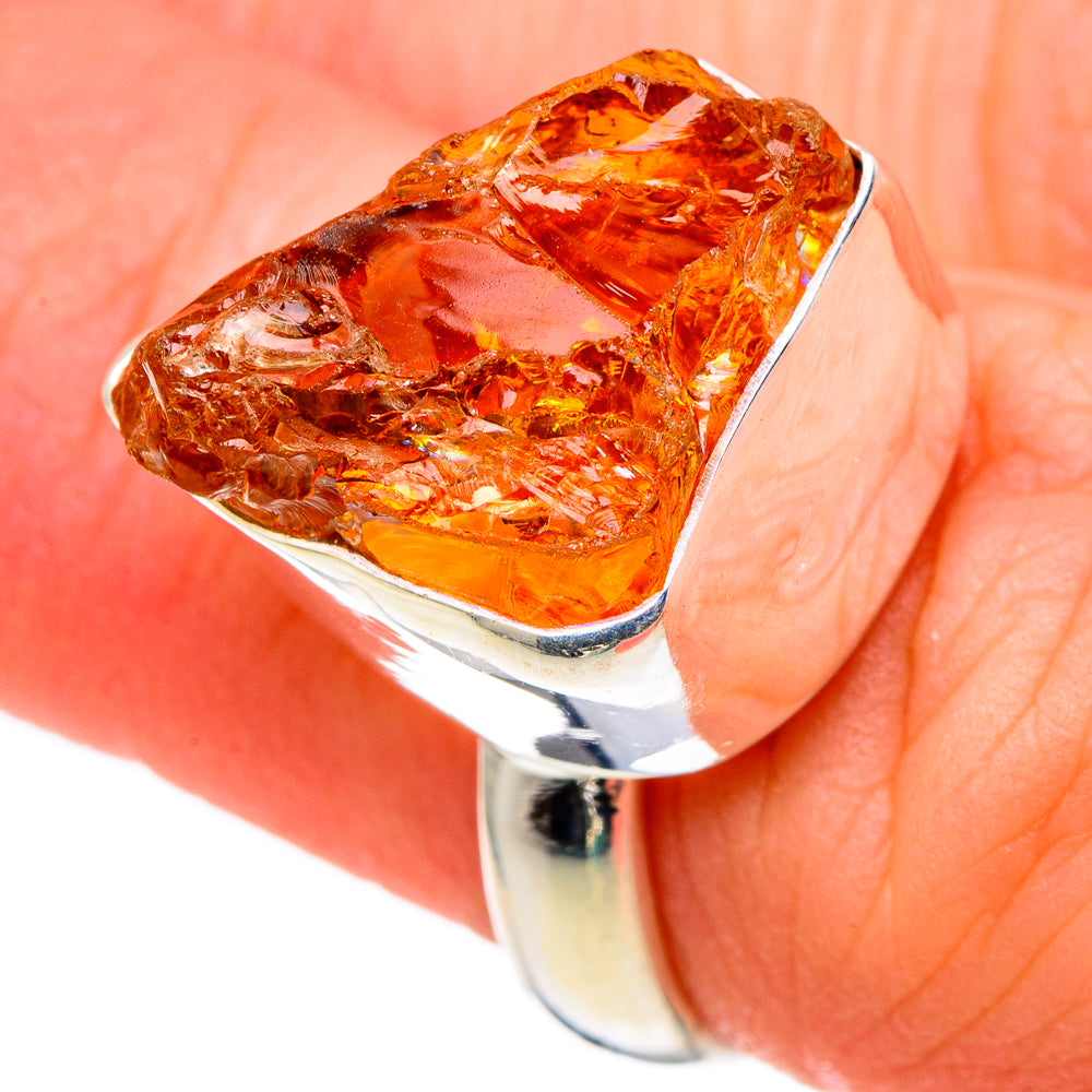 Citrine Rings handcrafted by Anasilvercos - RING99608