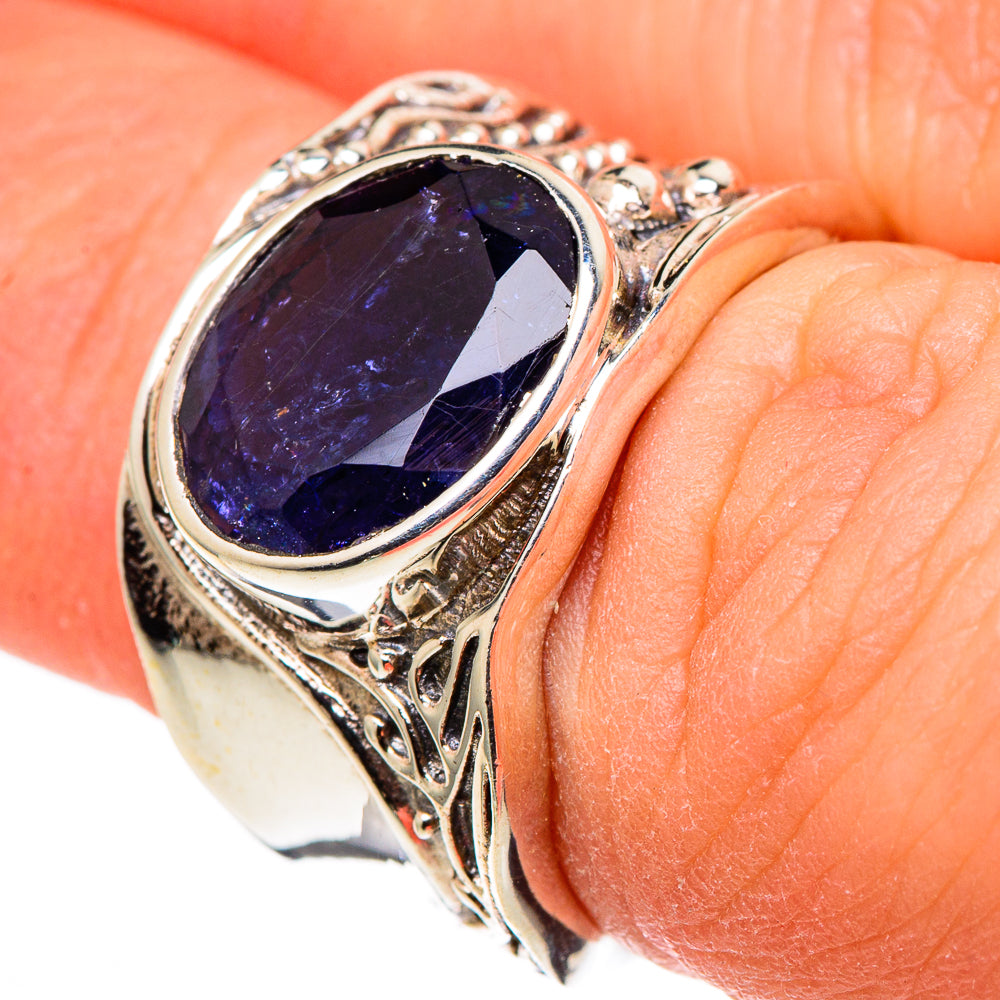 Violet Spinel Rings handcrafted by Anasilvercos - RING99622