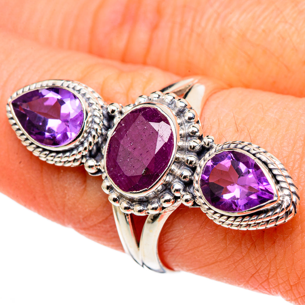 Ruby Rings handcrafted by Anasilvercos - RING99629