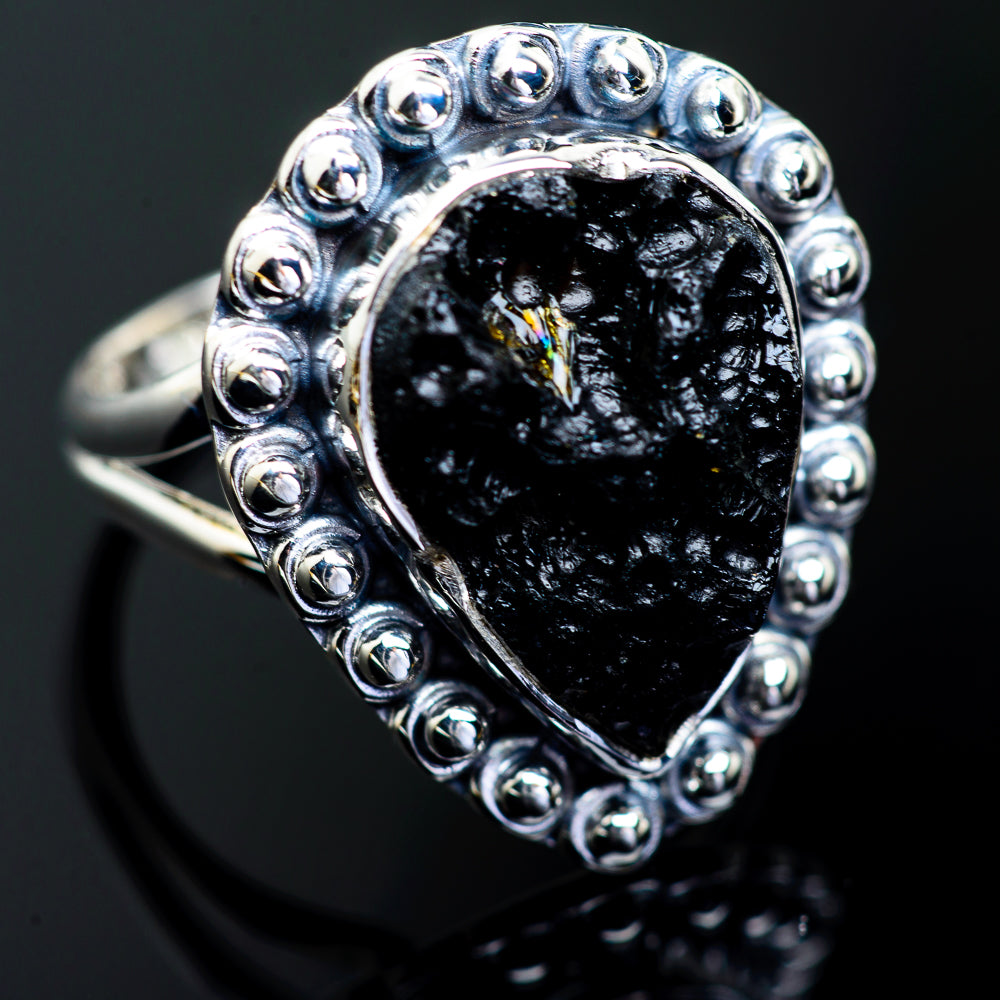 Tektite Rings handcrafted by Anasilvercos - RING996307