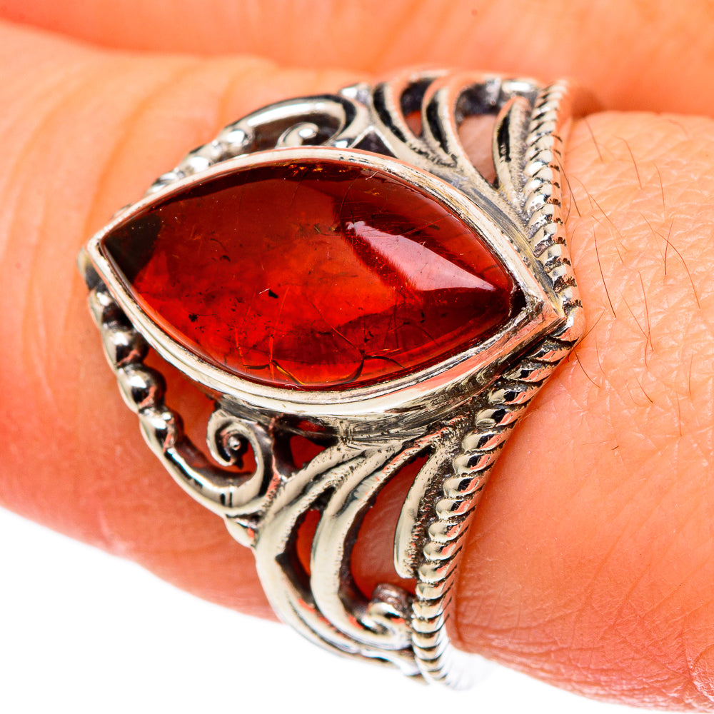 Baltic Amber Rings handcrafted by Anasilvercos - RING99649