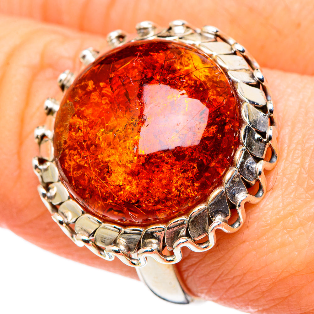 Baltic Amber Rings handcrafted by Anasilvercos - RING99650