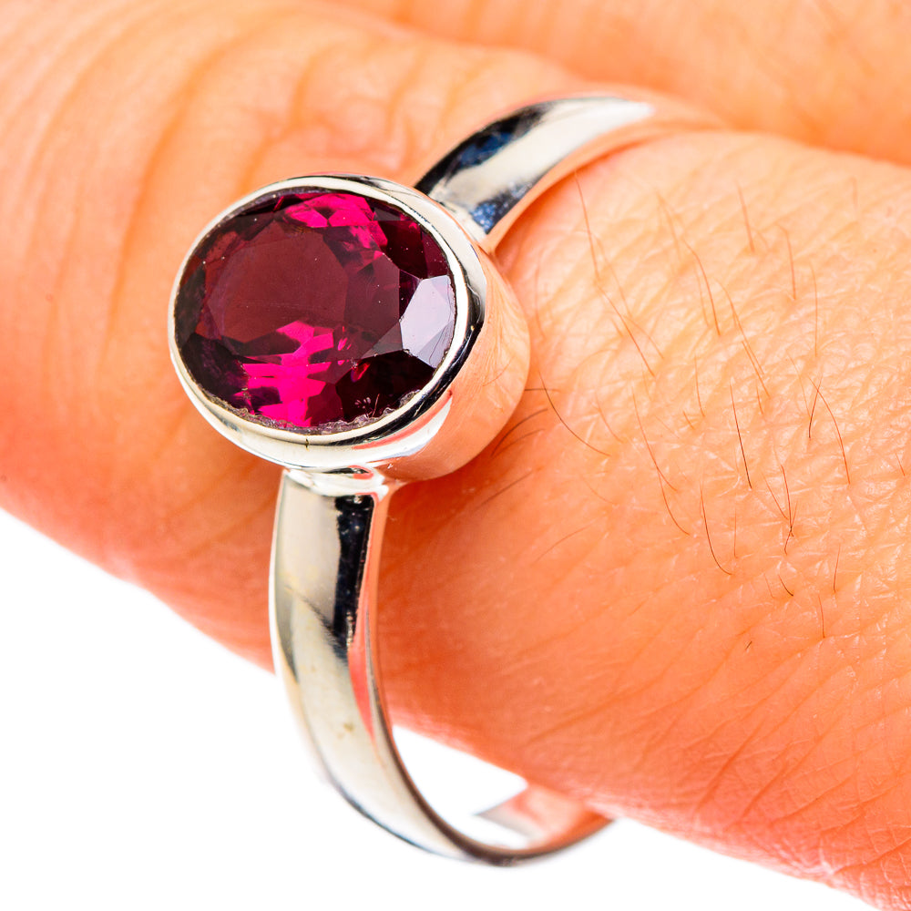 Red Spinel Rings handcrafted by Anasilvercos - RING99653