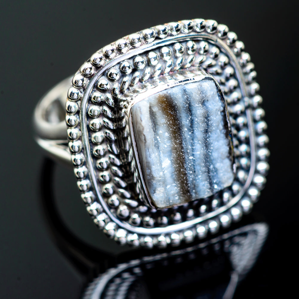 Desert Druzy Rings handcrafted by Anasilvercos - RING996543