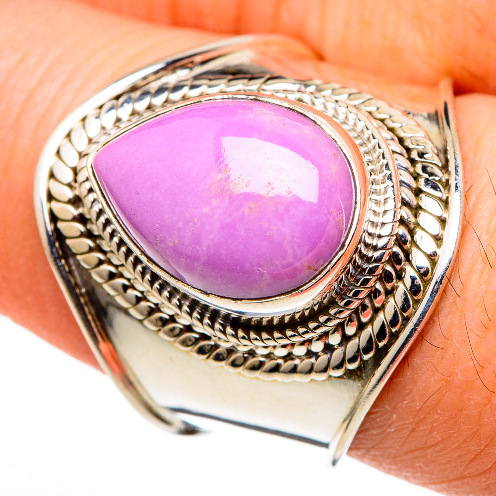 Phosphosiderite Rings handcrafted by Anasilvercos - RING99660