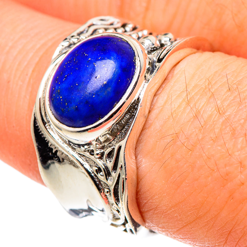 Lapis Lazuli Rings handcrafted by Anasilvercos - RING99672