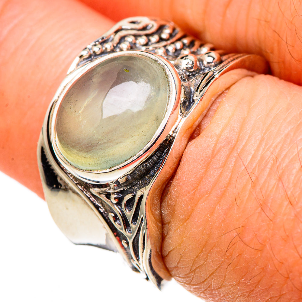 Prehnite Rings handcrafted by Anasilvercos - RING99680