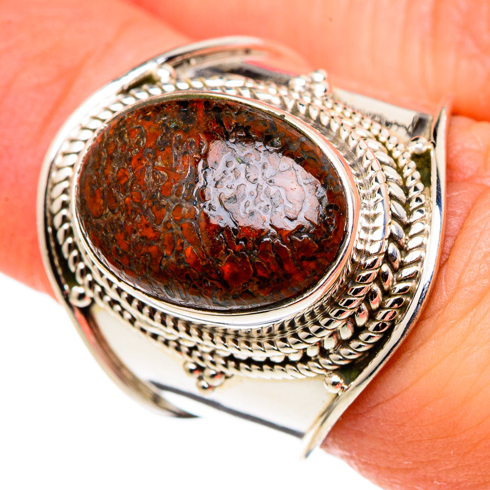 Dinosaur Bone Rings handcrafted by Anasilvercos - RING99682