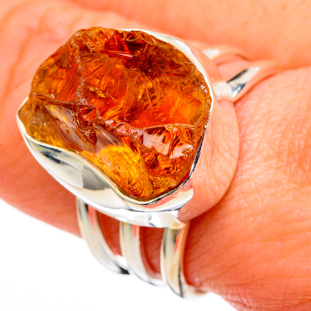 Citrine Rings handcrafted by Anasilvercos - RING99685