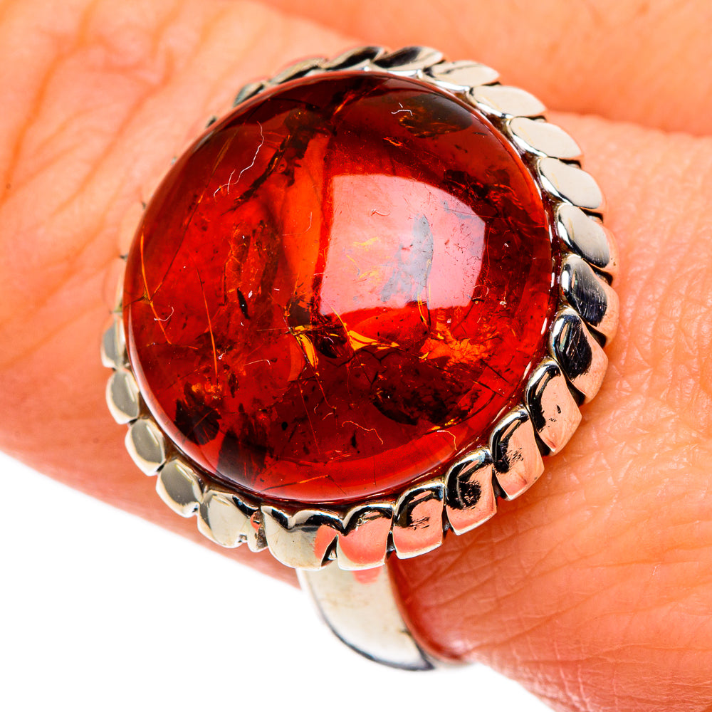 Baltic Amber Rings handcrafted by Anasilvercos - RING99686