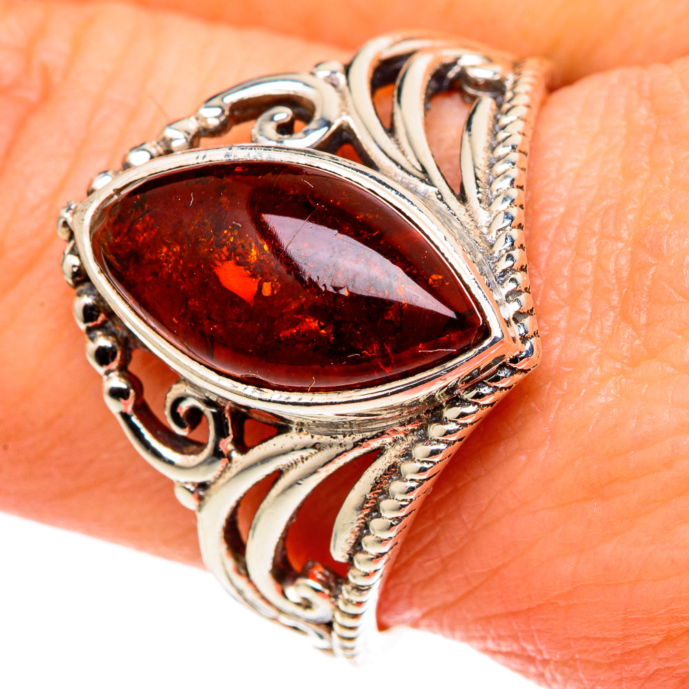 Baltic Amber Rings handcrafted by Anasilvercos - RING99687
