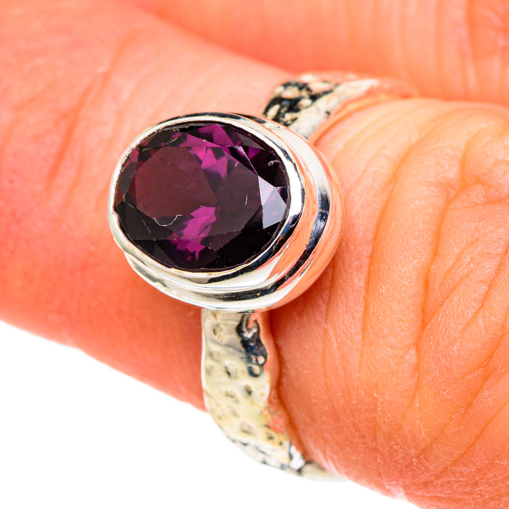 Red Spinel Rings handcrafted by Anasilvercos - RING99690