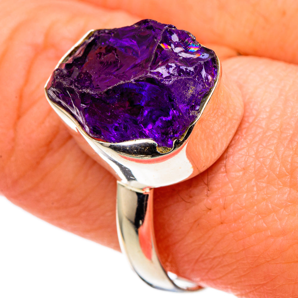 Amethyst Rings handcrafted by Anasilvercos - RING99694