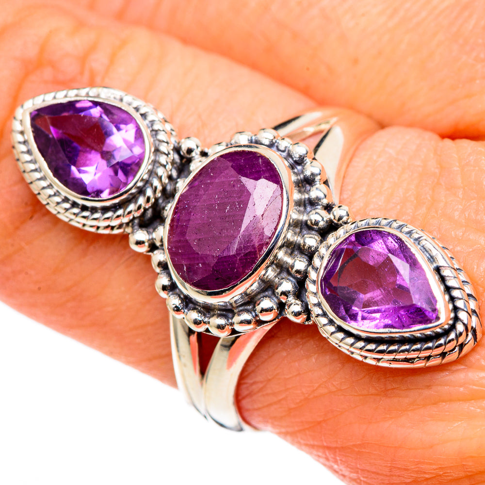 Ruby Rings handcrafted by Anasilvercos - RING99706