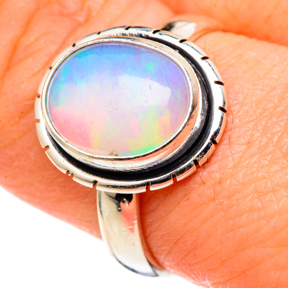 Ethiopian Opal Rings handcrafted by Anasilvercos - RING99709