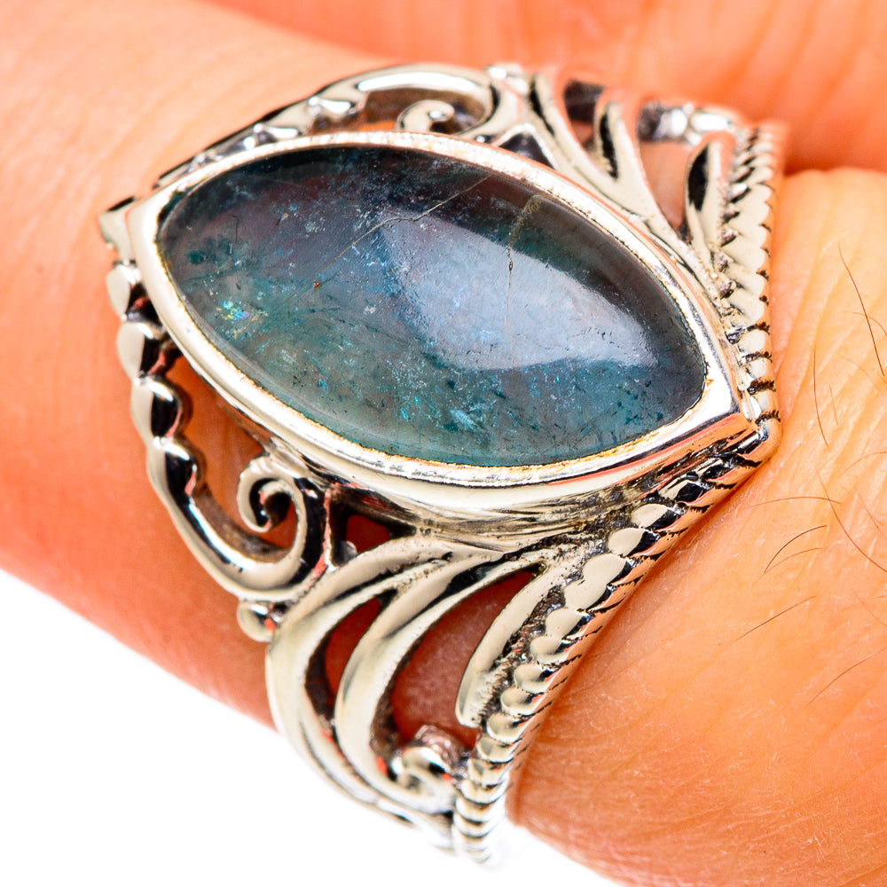 Aquamarine Rings handcrafted by Anasilvercos - RING99711
