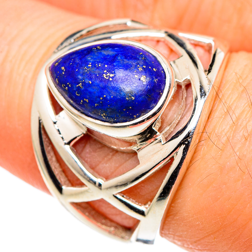 Lapis Lazuli Rings handcrafted by Anasilvercos - RING99712